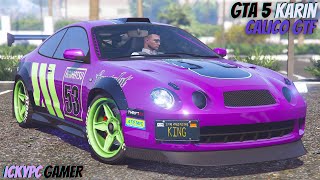 GTA Online  Karin Calico GTF Customization amp Review  Toyota Celica  Best Build [upl. by Orfurd]