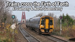 Trains at Dalmeny amp North Queensferry [upl. by Roberts]