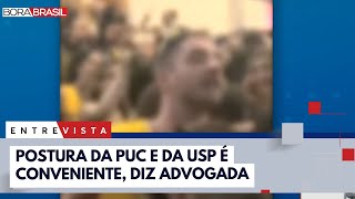 Postura da PUC e da USP é conveniente diz advogada sobre racismo em jogos  Bora Brasil [upl. by Audrey437]