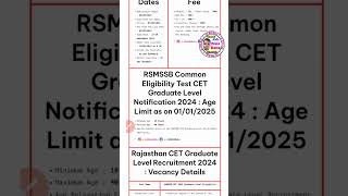 Rajasthan CET Admit Card 2024  Rajasthan cet admit card 2024  Rajasthan cet admit card 2024 [upl. by Ennovahc548]