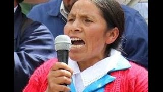 Máxima Acuña denuncia los abusos que recibe de Minera Yanacocha [upl. by Ahsieat]