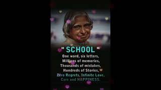 School day Life ll APJ abdul kalam sir motivation quotes motivationalstatus motivationalqoutes 🏆🏅 [upl. by Oicafinob918]