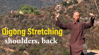 MORNING STRETCHING  15Minute Qigong Daily Routine for Shoulders Back [upl. by Rednaxela]