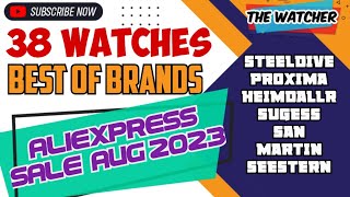 Best Watches from Best Brands on Aliexpress Sale August 2023  38 watches  The Watcher [upl. by Ruthy]