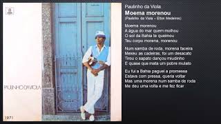 Paulinho da Viola  Moema morenou 1971 [upl. by Misa]