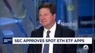 Former SEC chief Jay Clayton breaks down approval of spot ether ETF applications [upl. by Pals678]