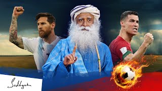 Messi Did This 1 Thing Right  Sadhguru Answers [upl. by Nwahsd640]