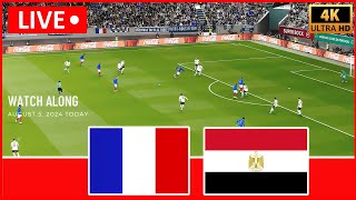 Live France vs Egypt U23 Now  2024 Olympics Semifinals  Football Live Streaming Game فرنسا ضد مصر [upl. by Yuille]