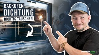 Backofen Dichtung tauschen  so geht es [upl. by Armanda]