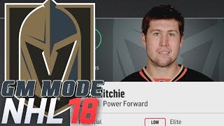 Year 2 Start  NHL 18  GM Mode Commentary  Vegas ep 6 [upl. by Moazami]