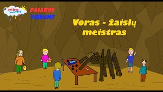 Lietuviška pasaka vaikams Voras  žaislų meistras [upl. by Gavrah]