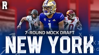 New York Giants 7Round Mock Draft [upl. by Kenay]