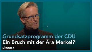 Prof Volker Kronenberg Politikwissenschaftler zum Entwurf des neuen Grundsatzprogramms der CDU [upl. by Senhauser]