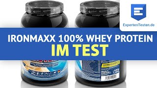 Eiweißpulver Review 100 Whey Protein von IronMaxx im Test 2021 [upl. by Annua]