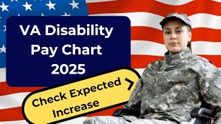 VA 2025 DISABILITY PAY RATES AND DATE [upl. by Aurelio]