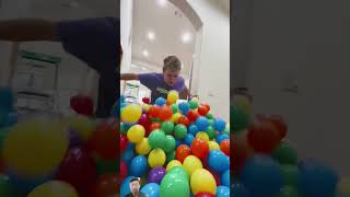 balloon game 🎯 balloon funny comedy youtubeshorts shorts [upl. by Eibbob385]