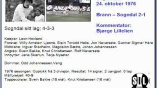 Brann  Sogndal Cupfinalen 1976 [upl. by Steiner905]