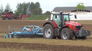 MF Red Tillage Season  Massey Ferguson amp Lemken [upl. by Balcke428]