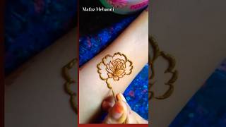 Mafaz mehandi tattoo ♥️ mehndi hennadesigns henna [upl. by Leirrad917]