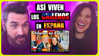 👉 CHILENOS VIVIENDO EN MADRID 🇪🇸🇨🇱  CLAIRE IN SPAIN  Somos Curiosos [upl. by Llenil]