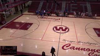 Watervliet vs Hudson High School Girls Varsity Basketball [upl. by Sands]