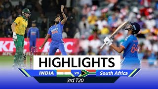 IND vs SA 3rd T20 Match Highlights India vs South Africa 3rd T20 Highlights  Today Match Highligh [upl. by Hannus]