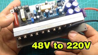 Make 48V to 220V inverter sine  JLCPCB [upl. by Aelat293]