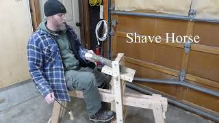 Ultimate Folding Shave Horse PLANS [upl. by Herwin683]