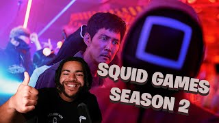 RHINO REACTS TO SQUID GAMES SEASON 2 Trailer [upl. by Cherian]