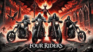 Four Riders Epic Heavy Metal Apocalypse  Unleash the Horsemen [upl. by Pansir]