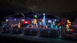 Christmas Light show 2023 Christmas Tree Farm Taylor Swift [upl. by Chelsey]