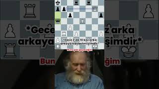 quotSatrançtan Nefret Ediyorumquot Bobby Fischer 🥲 chess bobbyfischer satranc satranc365 [upl. by Wilma507]