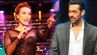 Iulia Vantur PERFORMS On Salmans Songs At Sandeep Khosla Show [upl. by Anailuig]