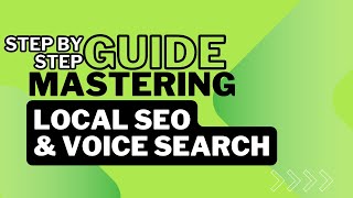 SEO amp Voice Search A StepByStep Guide [upl. by Simpkins617]