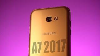 Samsung Galaxy A7 2017 Review [upl. by Ecnerrat]