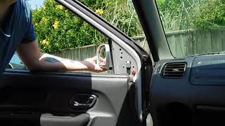 2005 Ignis Sport Wind Deflector Removal How To [upl. by Canning]