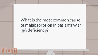 Common cause of malabsorption in IgA deficiency [upl. by Artimid]