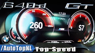 BMW 6 Series GT 640d xDrive 0260kmh ACCELERATION amp TOP SPEED by AutoTopNL [upl. by Anh201]