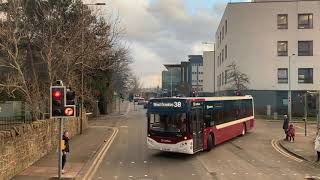 Lothian Buses ⤴️ Granton  Penicuik 47 [upl. by Ibson500]