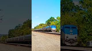 10524 Amtrak eastbound Pennsylvanian train 42 at Duncannon PA shorts short video viralvideo [upl. by Robinette]