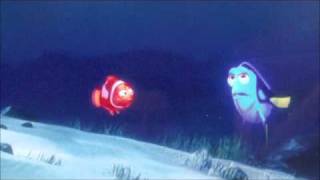 Finding Nemo Greek MarlinDory first meetingwmv [upl. by Naillimxam]