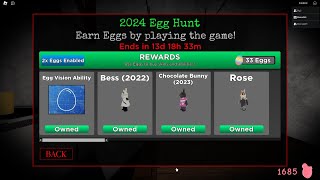 Piggy Book 2  100 Players all Egg Hunt Bunnies showcase [upl. by Nahraf995]