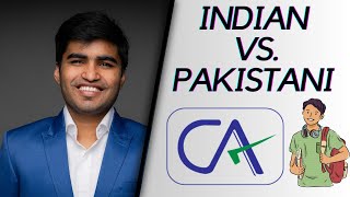 ICAI 🇮🇳 vs ICAP 🇵🇰 Chartered Accountancy Students  CA Pakistan Vs CA India [upl. by Nanci]