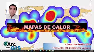 MAPA DE CALOR CON ARCMAP [upl. by Ibbor]