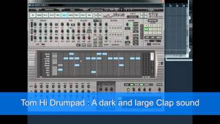 StiX Drum Machine R CLAPS Envelopes [upl. by Harbed571]