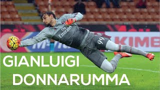 Gianluigi Donnarumma  Best Saves 20152016 [upl. by Esiole246]