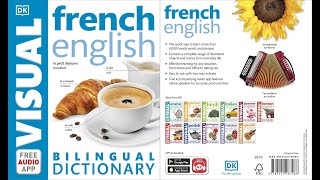 French English Bilingual Visual Dictionary [upl. by Myrtie]