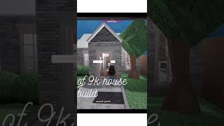 9k bloxburg house sneak Peek￼ [upl. by Dnumyar]