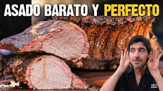 Lomo de cerdo completo Asado bueno bonito y barato para romperla con amigos  Locos X el Asado [upl. by Layney101]