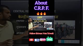 About CRPF 🔥🔥🔥crpf force defence shorts [upl. by Nylcaj549]